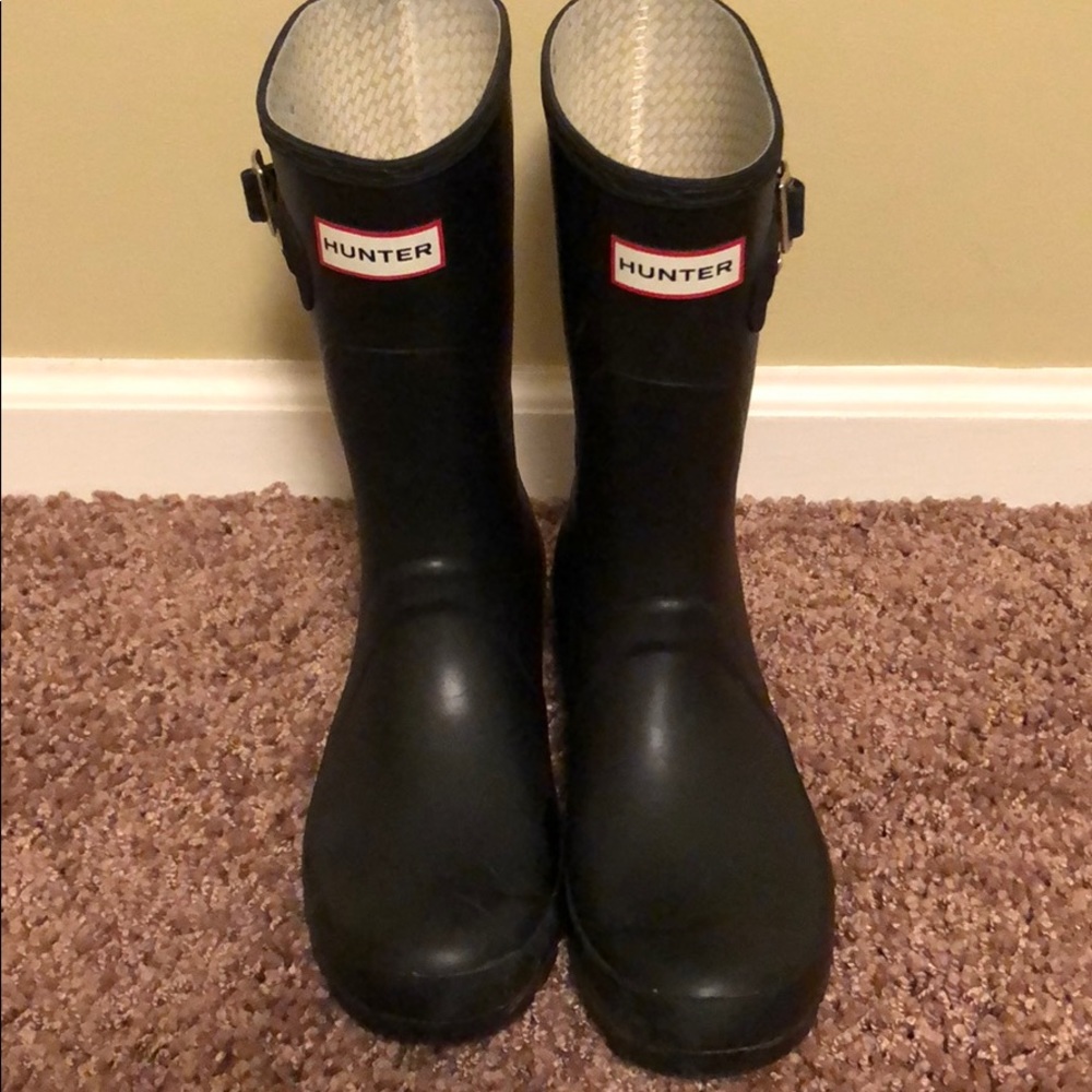 Hunter Black Boots